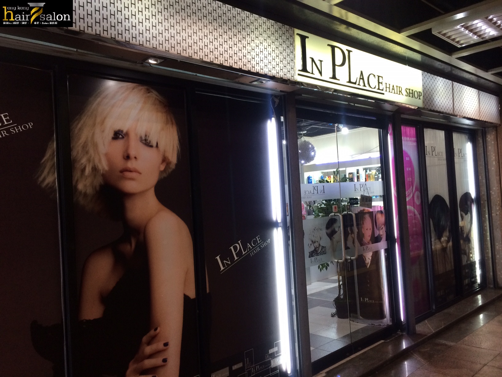 Electric hair: In Place Hair Shop 進念